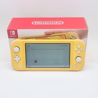 Nintendo Switch Lite Handheld Gaming Console Yellow HDH-001 with Charger