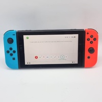 Nintendo Switch HAC-001(-01) Neon Blue Red Handheld Gaming Console