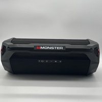 Monster Boombox Bluetooth Speaker MT-BBS04 Black IP66 Waterproof USB-C