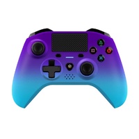Powerwave Purple Rush Wireless PS4 Controller Bluetooth Dual Vibration