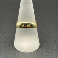 Unisex 9ct Yellow Gold Plain Wedding Band Ring