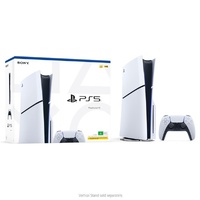 Sony PlayStation 5 Slim Disc Edition 1TB Console CFI-2002 White with Controller