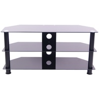 AVS LPF1000B Universal Flat Pack TV Stand Black 42 Inch 1000x380x450mm