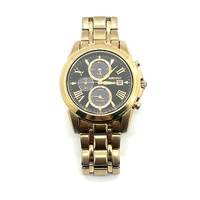 Seiko Le Grand Sport Chronograph V172-0AN0 Black Gold Stainless Steel Watch