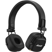 Marshall Major IV On-Ear Bluetooth Wireless Headphones Black 80+ Hours