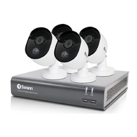 Swann Smart Security System 2K Series 4x 1080p HD Cameras SWDVK-444804BV