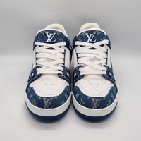 Louis Vuitton LV Trainer Blue Monogram Denim BM028412 1A9JGZ US 12