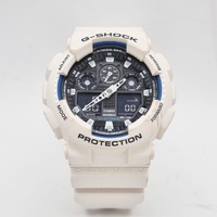 Casio G-Shock GA-100B-7A Analog Digital Resin Strap Mens Watch 200m WR