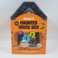 Woobles Haunted House Crochet Kit Glow Dark Beginner Eerie-Sistibly
