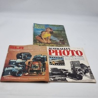 Vintage Photography Magazines 1973-1974 SLR Camera Australian Photo