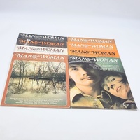 Man and Woman 8x Magazine Encyclopedia Adult Relationships 1970s Vintage