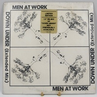 Men At Work Down Under Extended Mix 1986 Limited Edition Vinyl Record
