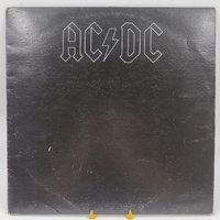 AC/DC Back In Black LP 1980 Reissue Albert Australian Pressing Vinyl Record