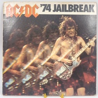 AD/DC 74 Jailbreak 1984 Albert Productions Atlantic Vinyl LP Record