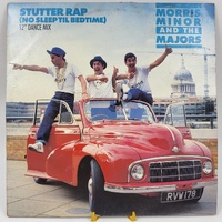 Morris Minor And The Majors Stutter Rap No Sleep Til Bedtime 1987 Vinyl Record