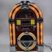 Signify Retro Mini Jukebox Model FWJB-003B CD FM Radio Bluetooth AUX