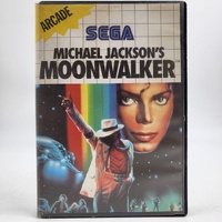 Michael Jackson Moonwalker Sega Master System Video Game with Manual