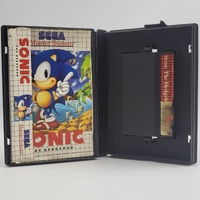 Sonic The Hedgehog Sega Master System Game Classic Retro Video Game No Manual
