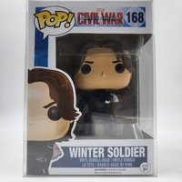 Funko Pop! Marvel Captain America Civil War Winter Soldier #168 Vinyl Bobblehead