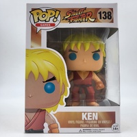 Funko Pop! Games Street Fighter Ken Collectible Vinyl Figure #138