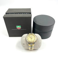 TAG Heuer CG1121-0 Gold Chronograph Day Date Two Tone 40mm 200M Quartz