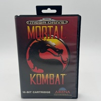 Mortal Kombat Sega Mega Drive Game Cartridge