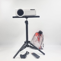 Laser 1080P Full HD Smart Outdoor LED Projector with 144 Inch Inflatable Screen