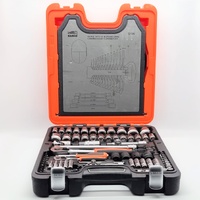 Bahco S106 106pcs 1/4 and 1/2 Inch Dynamic Driver Combined Socket Spanner Set