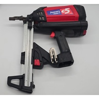 Powers Trak-It C5 Gas Nail Gun with 2x 6V NiMH Battery Charger and Case