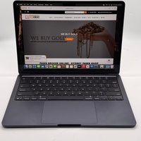 Apple MacBook Air 13 Inch M4 2025 16GB 256GB Midnight 2025 MW123X/A Laptop