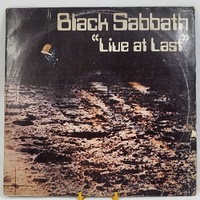 Black Sabbath Live at Last 1980 Australian Pressing Vinyl LP 7 Records Label