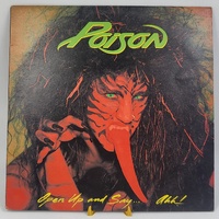 Poison Open Up And Say... Ahh! 1988 LP Vinyl Record
