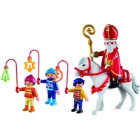 Playmobil Christmas Parade Set 5593 Holiday Building Set