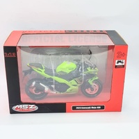 MSZ Metal Speed Zone 1:12 2023 Kawasaki Ninja 400 Diecast Model Motorcycle