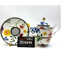 Maxwell & Williams Teas & Cs Contessa Tea For One Tea Set Porcelain Floral