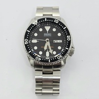 Seiko 7S26-0020 Automatic Diver Watch 200m Analog Black Dial Day Date