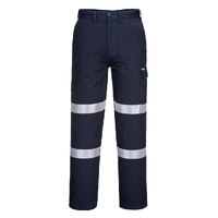 Portwest Mens Workwear Cargo Pants Double Tape Navy Size 87R MD701