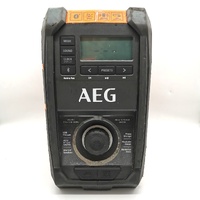 AEG BRFMB18 18V Hybrid Bluetooth Jobsite Radio AM/FM USB IP64 Skin Only