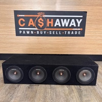 ZeroFlex TKO-W8.0 Maximum Loaded Midbox with 4x 8 Inch Midrange Speakers