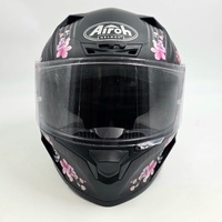 Airoh Full Face Helmet Valor Mad Matt Floral Design Size L 59-60