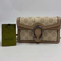 Gucci 476432 Dionysus GG Supreme Super Mini Ladies Bag