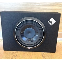 Rockford Fosgate Punch P3S-1X10 10 Inch Car Subwoofer with 10 Inch Slim Box