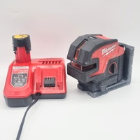Milwaukee M12 C4PLA Laser Level with M12-18FC Charger and 3.0Ah Battery