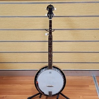 Tennessee 5 String Bluegrass Banjo Remo Head Nato Neck 22 Frets Resonator