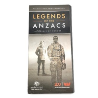 Australian Mint 2017 Legends of the ANZACs Medals of Honour 14 Coin Collection