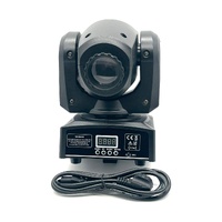 Mini LEDSPOT Moving Headlight ZQ-B242-BLACK DJ Party Light 8 Gobo 15 Colours