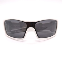 Oakley Oil Rig Sunglasses White Frame Grey Lens with Case