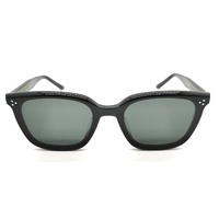 Gentle Monster By Row Ladies Sunglasses Black Grey Square Frame UV