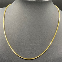 Unisex 21ct Yellow Gold Fancy Link Necklace