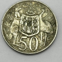 Royal Australian Mint 1966 50 Cent Elizabeth II Coin